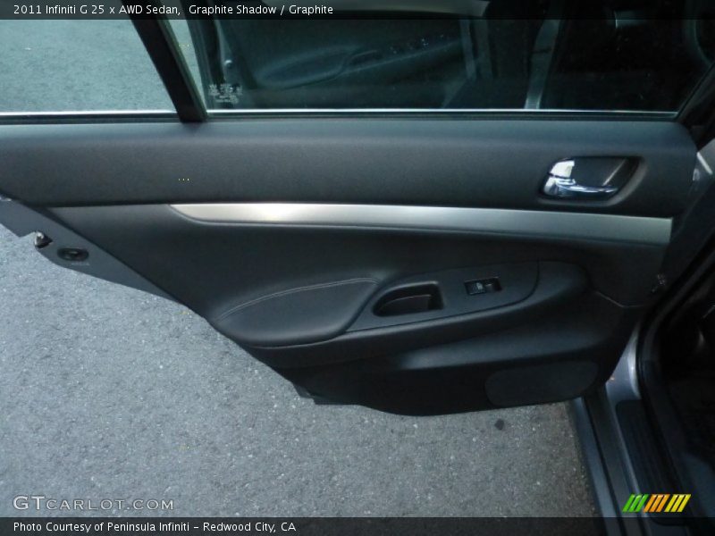 Graphite Shadow / Graphite 2011 Infiniti G 25 x AWD Sedan