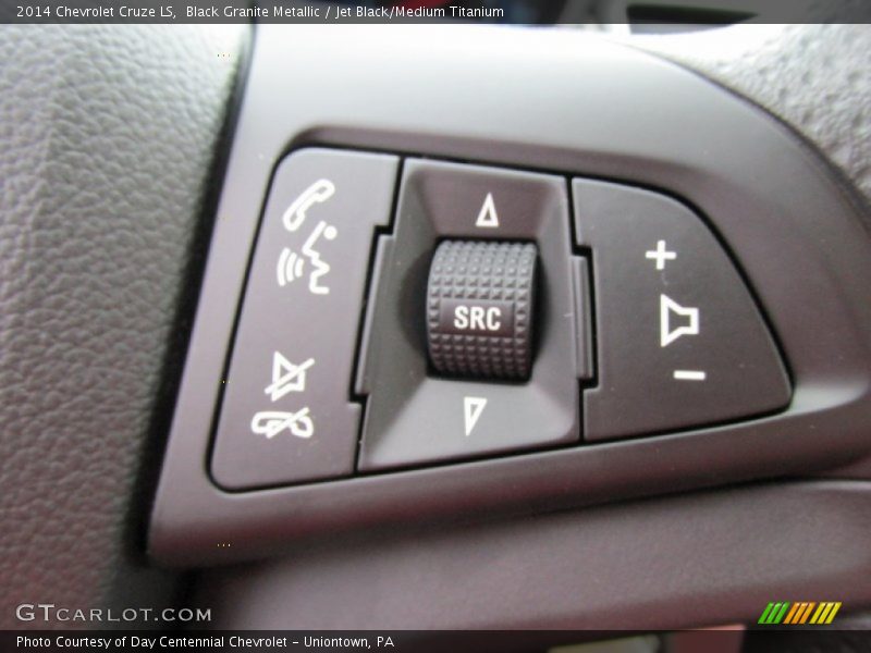 Black Granite Metallic / Jet Black/Medium Titanium 2014 Chevrolet Cruze LS