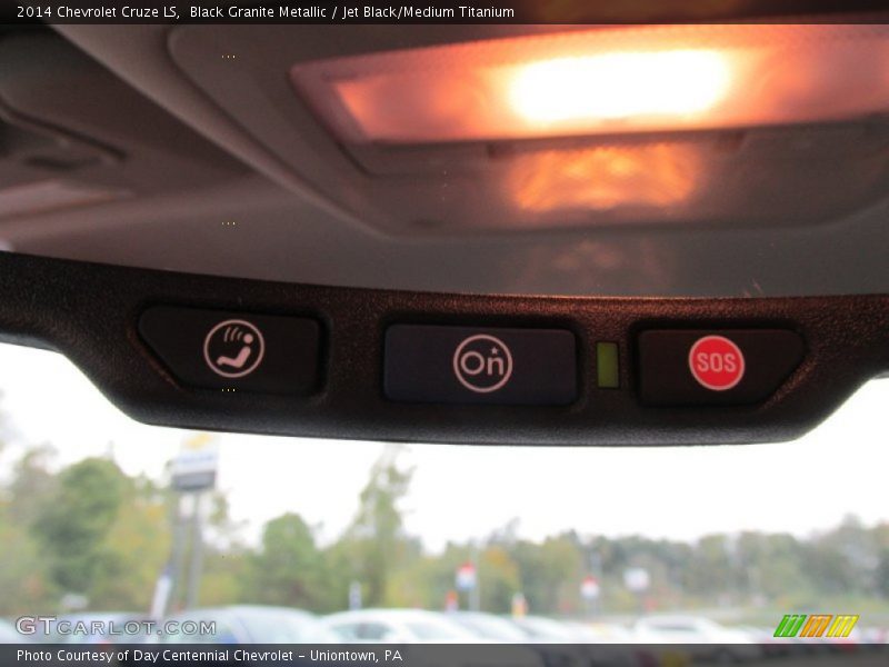 Black Granite Metallic / Jet Black/Medium Titanium 2014 Chevrolet Cruze LS