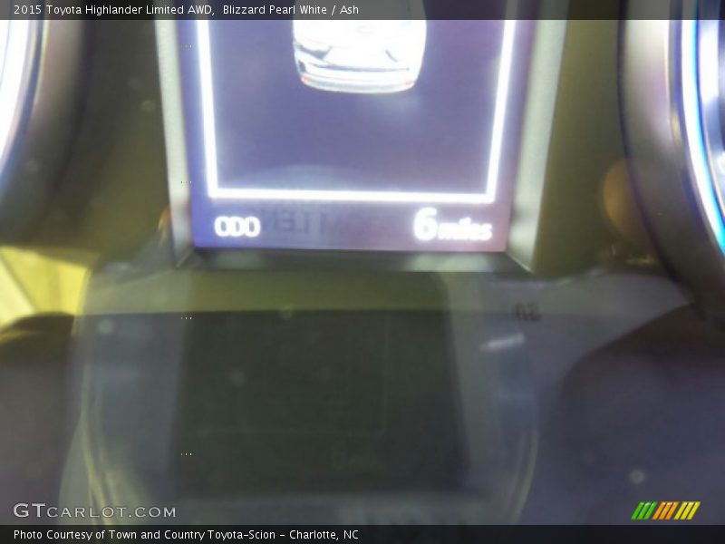 Blizzard Pearl White / Ash 2015 Toyota Highlander Limited AWD