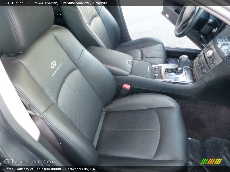 Graphite Shadow / Graphite 2011 Infiniti G 25 x AWD Sedan