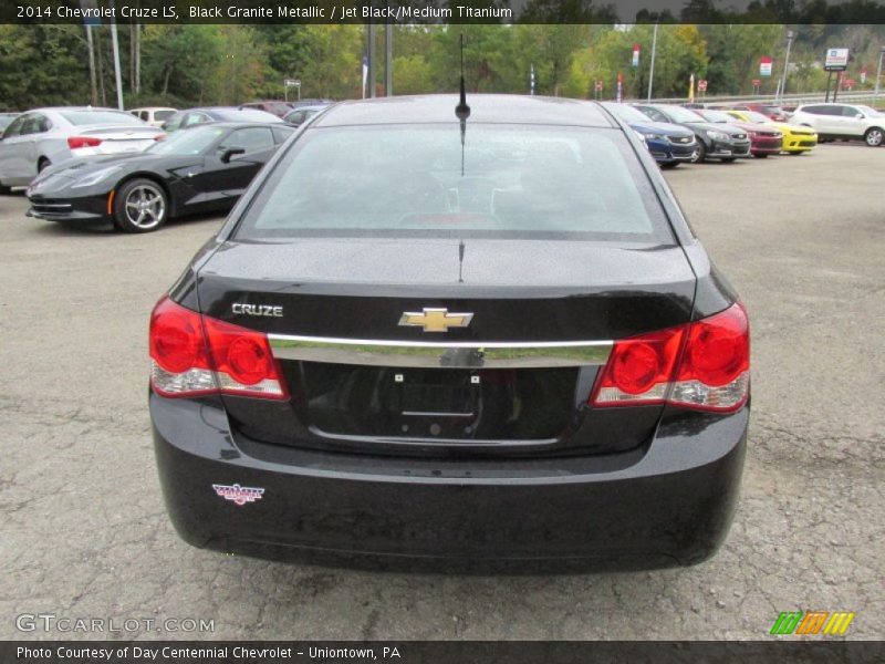 Black Granite Metallic / Jet Black/Medium Titanium 2014 Chevrolet Cruze LS