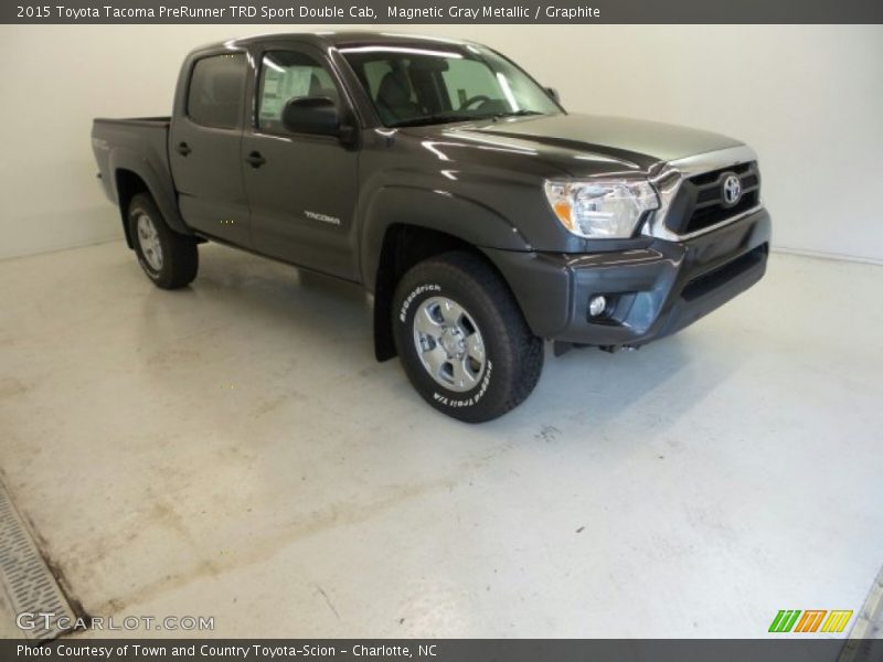 Magnetic Gray Metallic / Graphite 2015 Toyota Tacoma PreRunner TRD Sport Double Cab