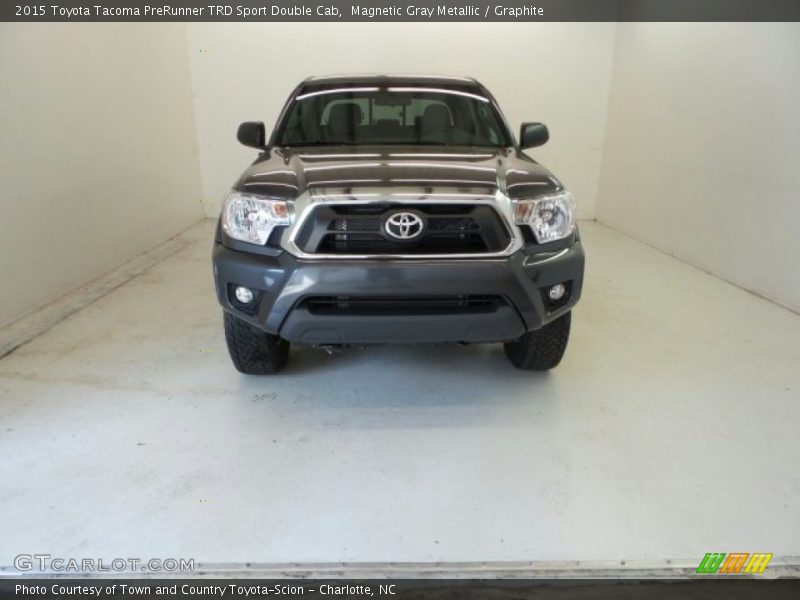 Magnetic Gray Metallic / Graphite 2015 Toyota Tacoma PreRunner TRD Sport Double Cab