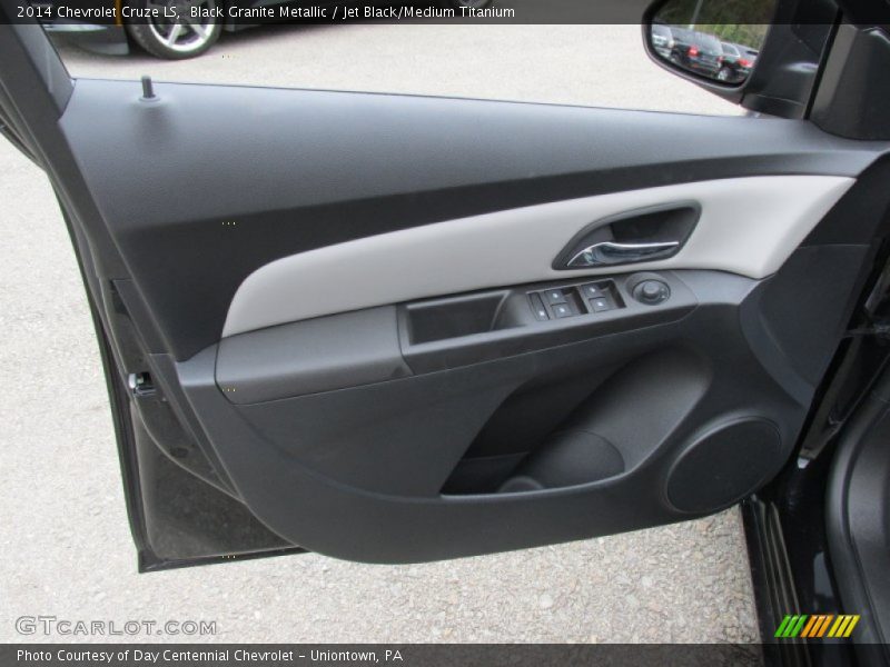 Black Granite Metallic / Jet Black/Medium Titanium 2014 Chevrolet Cruze LS
