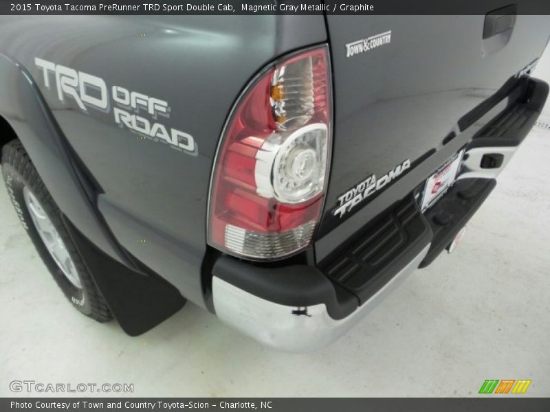 Magnetic Gray Metallic / Graphite 2015 Toyota Tacoma PreRunner TRD Sport Double Cab