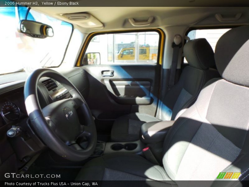 Yellow / Ebony Black 2006 Hummer H3