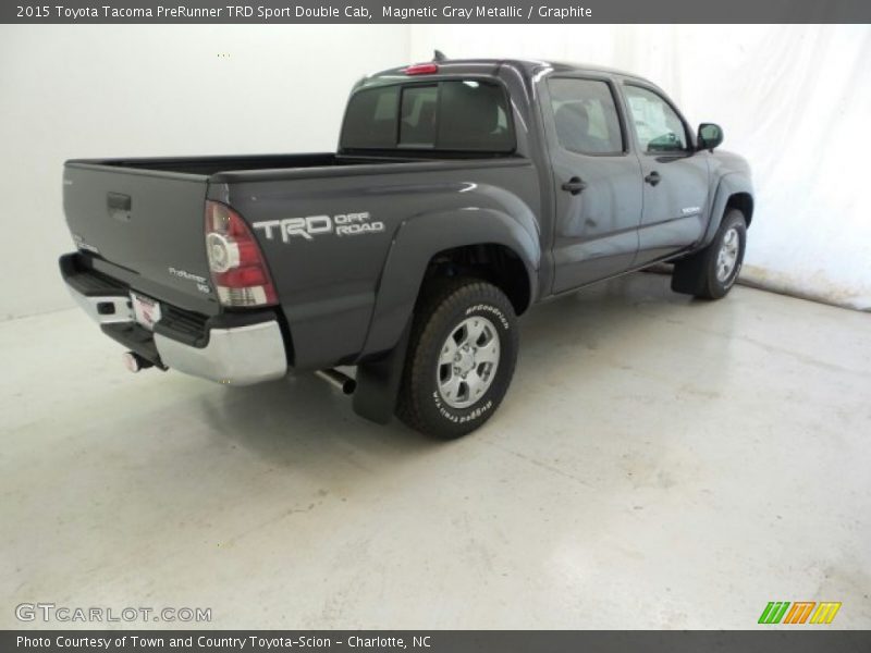 Magnetic Gray Metallic / Graphite 2015 Toyota Tacoma PreRunner TRD Sport Double Cab