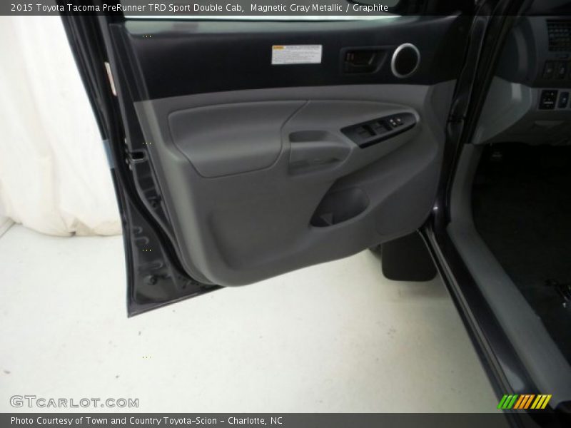 Magnetic Gray Metallic / Graphite 2015 Toyota Tacoma PreRunner TRD Sport Double Cab
