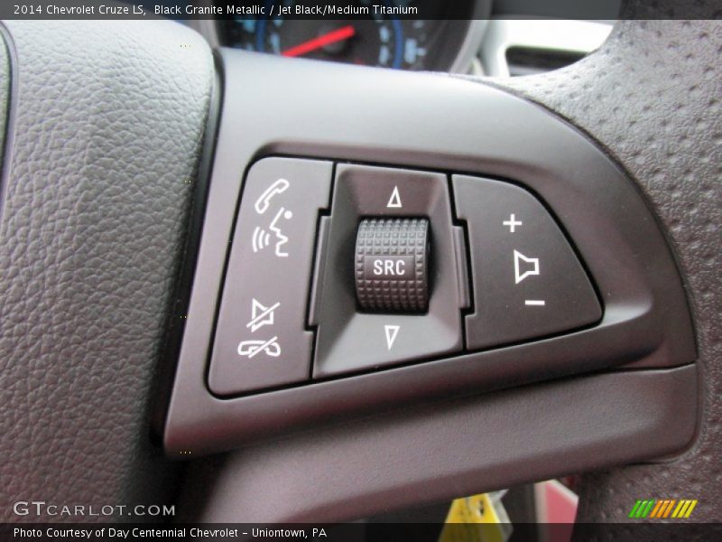 Black Granite Metallic / Jet Black/Medium Titanium 2014 Chevrolet Cruze LS