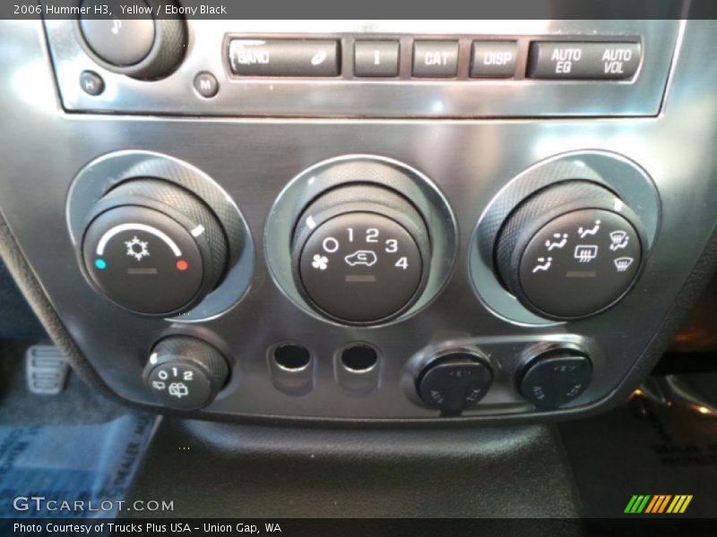 Yellow / Ebony Black 2006 Hummer H3