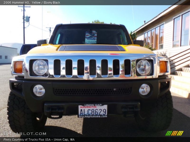 Yellow / Ebony Black 2006 Hummer H3