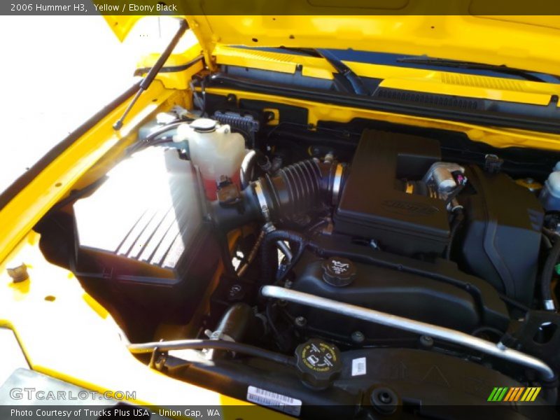 Yellow / Ebony Black 2006 Hummer H3