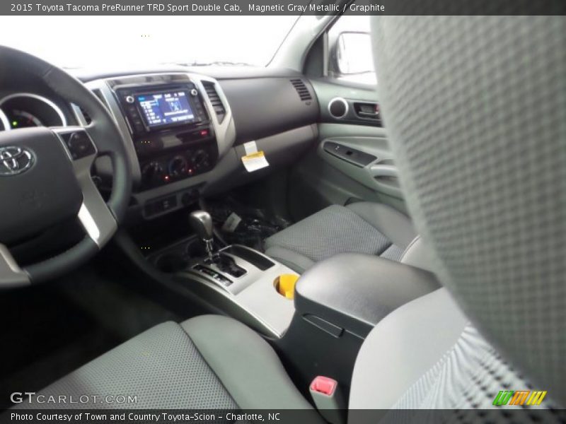 Magnetic Gray Metallic / Graphite 2015 Toyota Tacoma PreRunner TRD Sport Double Cab