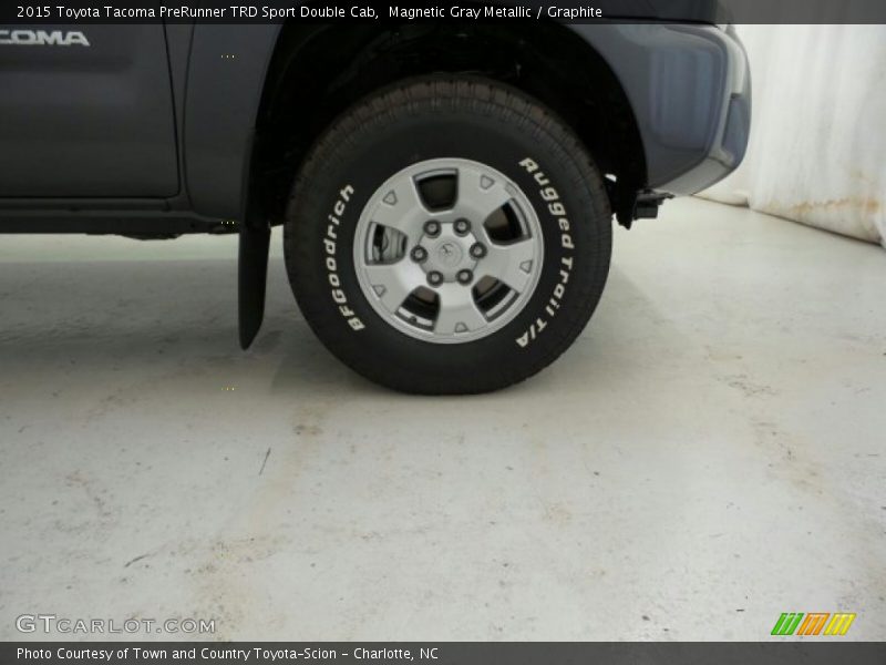 Magnetic Gray Metallic / Graphite 2015 Toyota Tacoma PreRunner TRD Sport Double Cab