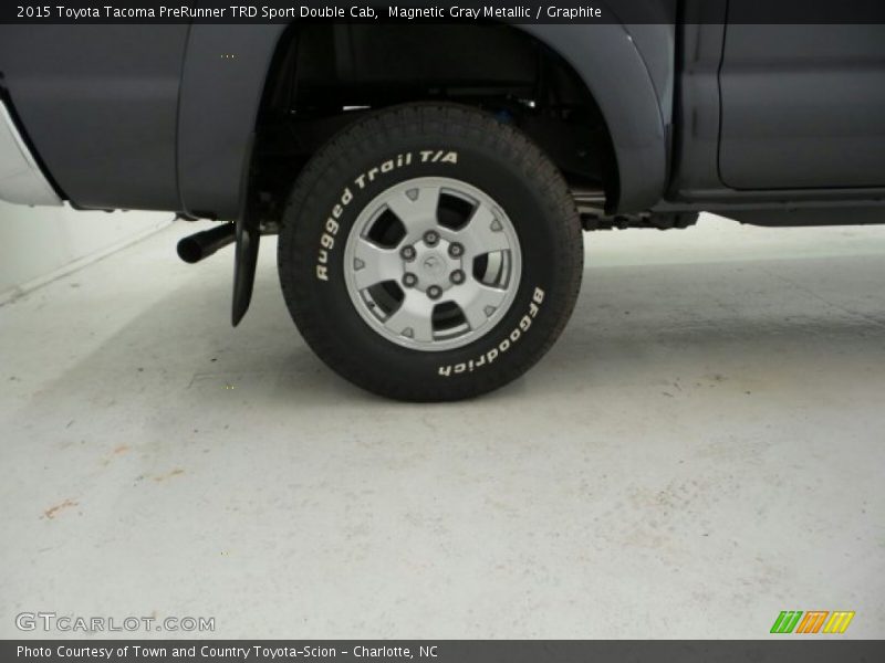 Magnetic Gray Metallic / Graphite 2015 Toyota Tacoma PreRunner TRD Sport Double Cab