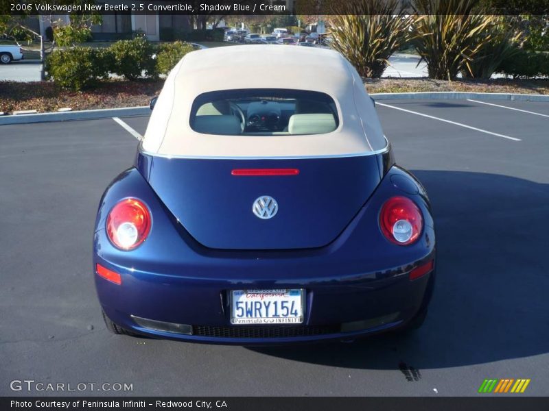 Shadow Blue / Cream 2006 Volkswagen New Beetle 2.5 Convertible