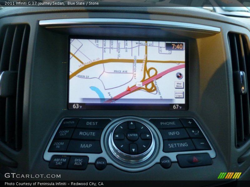 Blue Slate / Stone 2011 Infiniti G 37 Journey Sedan