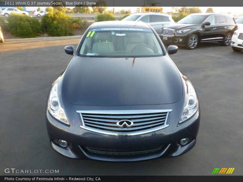 Blue Slate / Stone 2011 Infiniti G 37 Journey Sedan