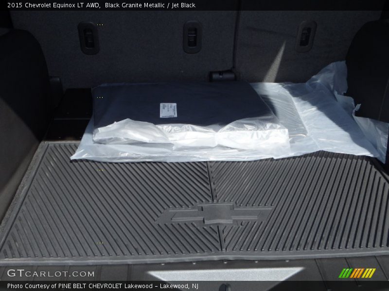 Black Granite Metallic / Jet Black 2015 Chevrolet Equinox LT AWD