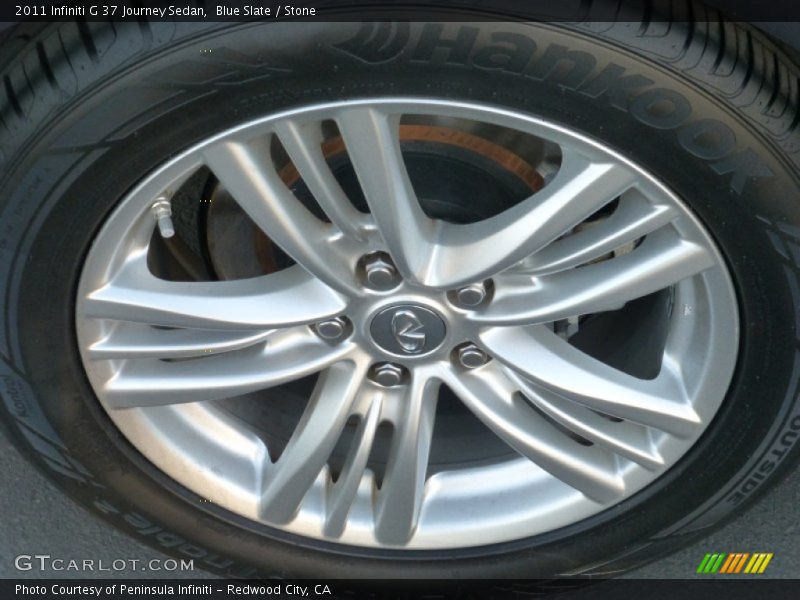 Blue Slate / Stone 2011 Infiniti G 37 Journey Sedan