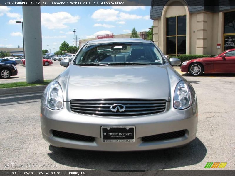 Diamond Graphite Metallic / Graphite Black 2007 Infiniti G 35 Coupe