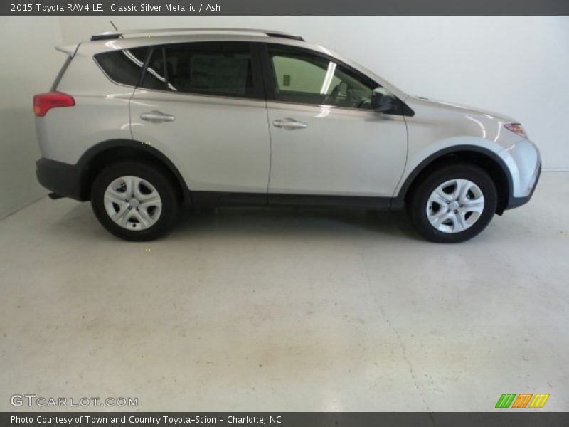 Classic Silver Metallic / Ash 2015 Toyota RAV4 LE