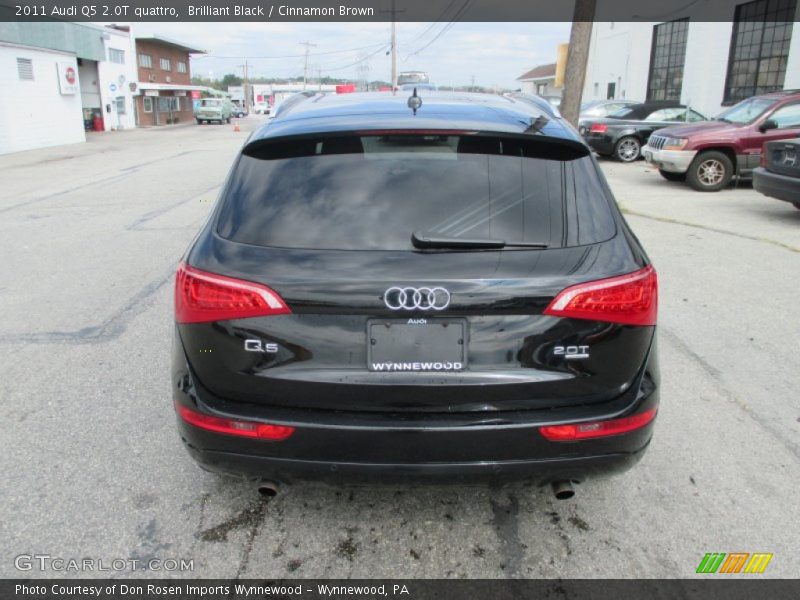 Brilliant Black / Cinnamon Brown 2011 Audi Q5 2.0T quattro