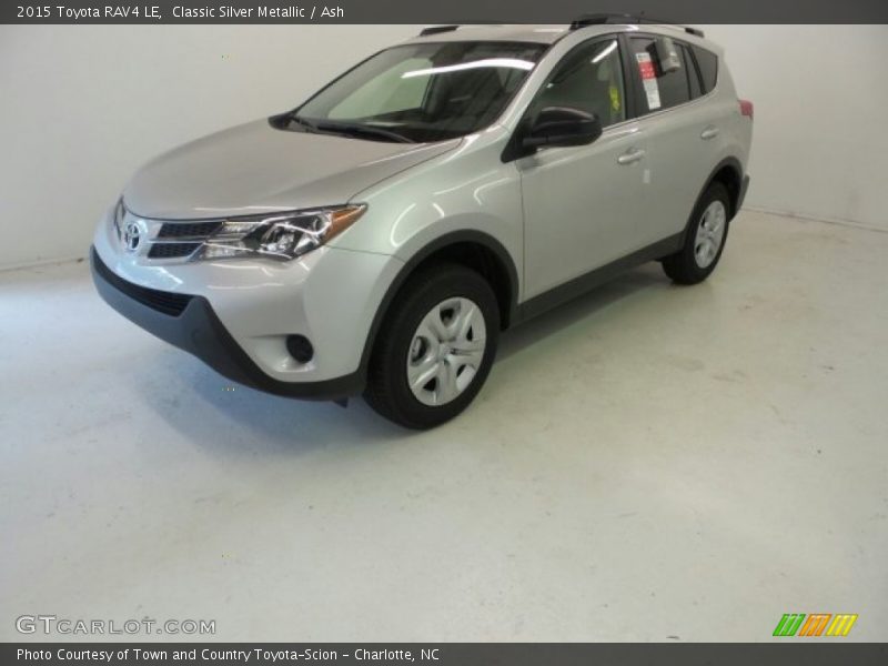 Classic Silver Metallic / Ash 2015 Toyota RAV4 LE