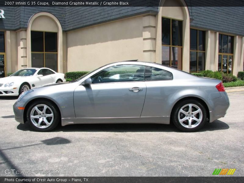 Diamond Graphite Metallic / Graphite Black 2007 Infiniti G 35 Coupe