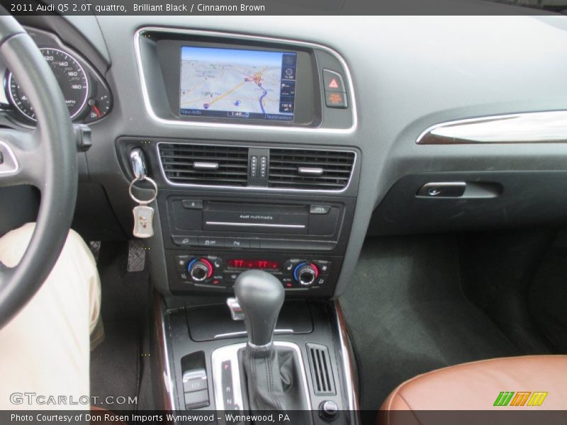 Brilliant Black / Cinnamon Brown 2011 Audi Q5 2.0T quattro