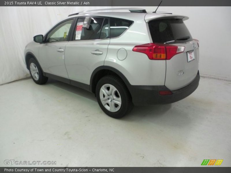 Classic Silver Metallic / Ash 2015 Toyota RAV4 LE