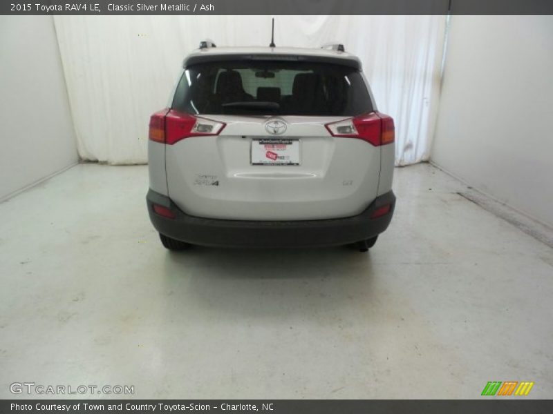 Classic Silver Metallic / Ash 2015 Toyota RAV4 LE