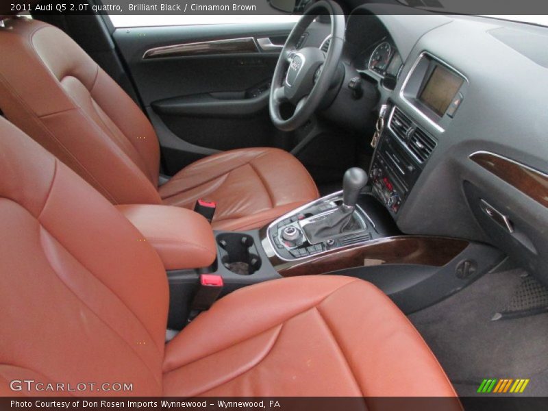 Brilliant Black / Cinnamon Brown 2011 Audi Q5 2.0T quattro