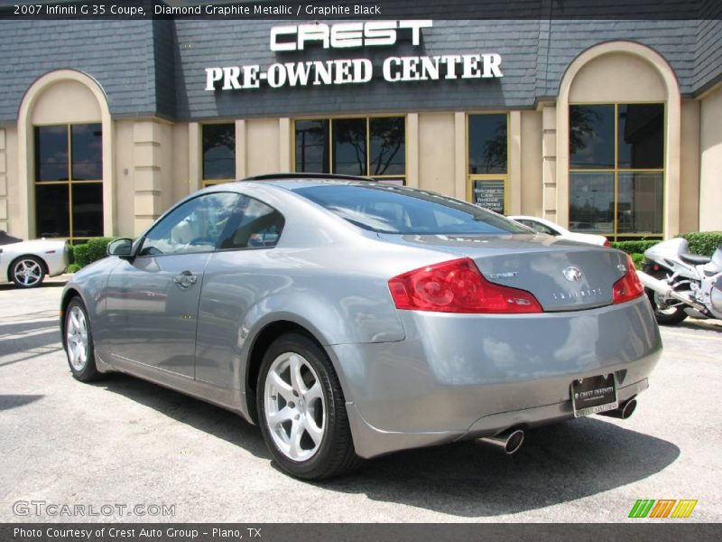Diamond Graphite Metallic / Graphite Black 2007 Infiniti G 35 Coupe