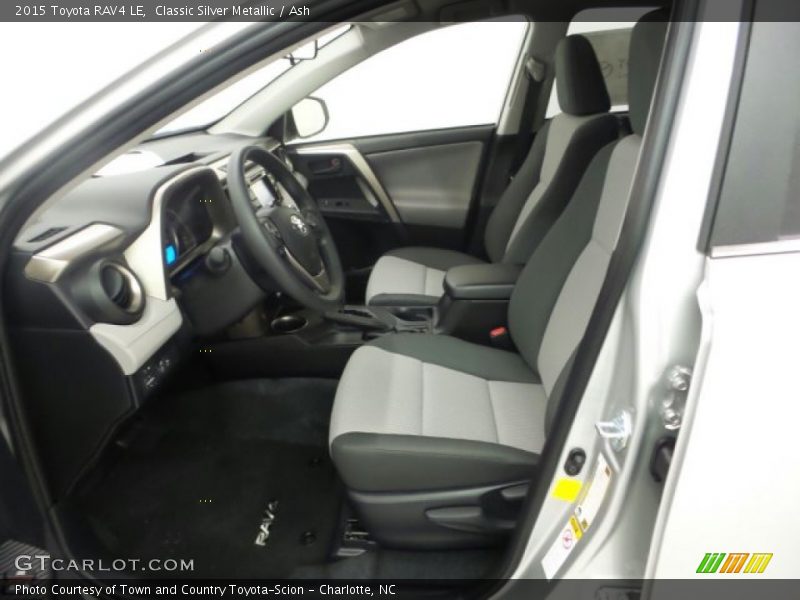 Classic Silver Metallic / Ash 2015 Toyota RAV4 LE