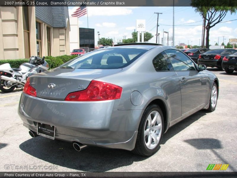 Diamond Graphite Metallic / Graphite Black 2007 Infiniti G 35 Coupe
