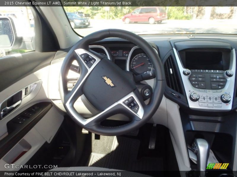 Summit White / Light Titanium/Jet Black 2015 Chevrolet Equinox LT AWD