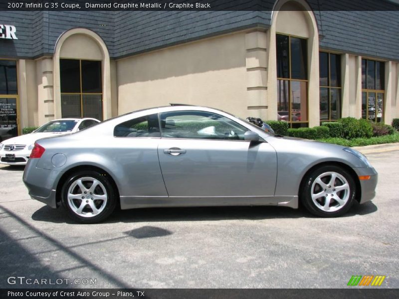 Diamond Graphite Metallic / Graphite Black 2007 Infiniti G 35 Coupe