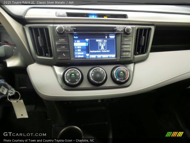 Classic Silver Metallic / Ash 2015 Toyota RAV4 LE
