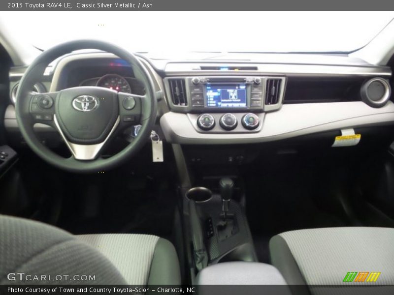 Classic Silver Metallic / Ash 2015 Toyota RAV4 LE