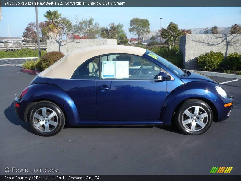 Shadow Blue / Cream 2006 Volkswagen New Beetle 2.5 Convertible