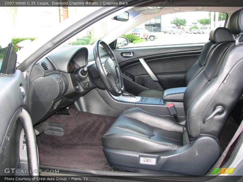 Diamond Graphite Metallic / Graphite Black 2007 Infiniti G 35 Coupe