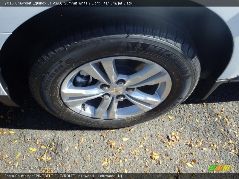 Summit White / Light Titanium/Jet Black 2015 Chevrolet Equinox LT AWD