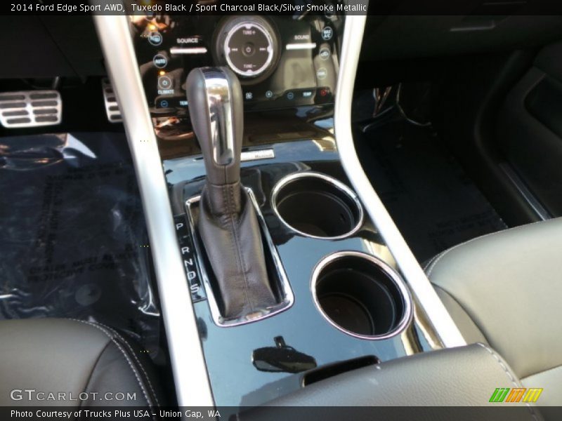 Tuxedo Black / Sport Charcoal Black/Silver Smoke Metallic 2014 Ford Edge Sport AWD