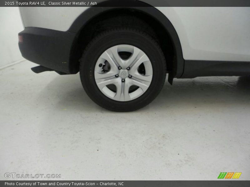 Classic Silver Metallic / Ash 2015 Toyota RAV4 LE