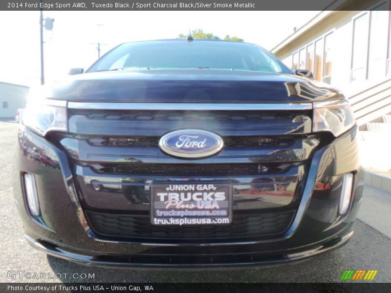 Tuxedo Black / Sport Charcoal Black/Silver Smoke Metallic 2014 Ford Edge Sport AWD