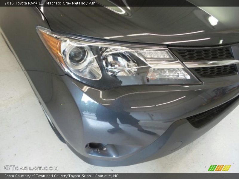 Magnetic Gray Metallic / Ash 2015 Toyota RAV4 LE