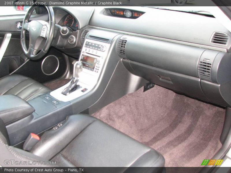 Diamond Graphite Metallic / Graphite Black 2007 Infiniti G 35 Coupe