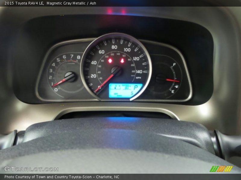 Magnetic Gray Metallic / Ash 2015 Toyota RAV4 LE